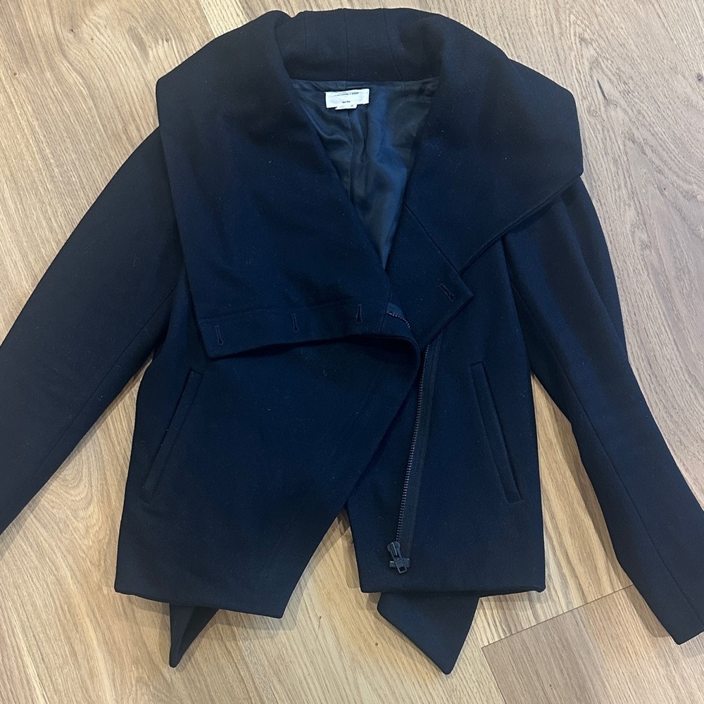Helmut Lang Black Women's Cape Jacket